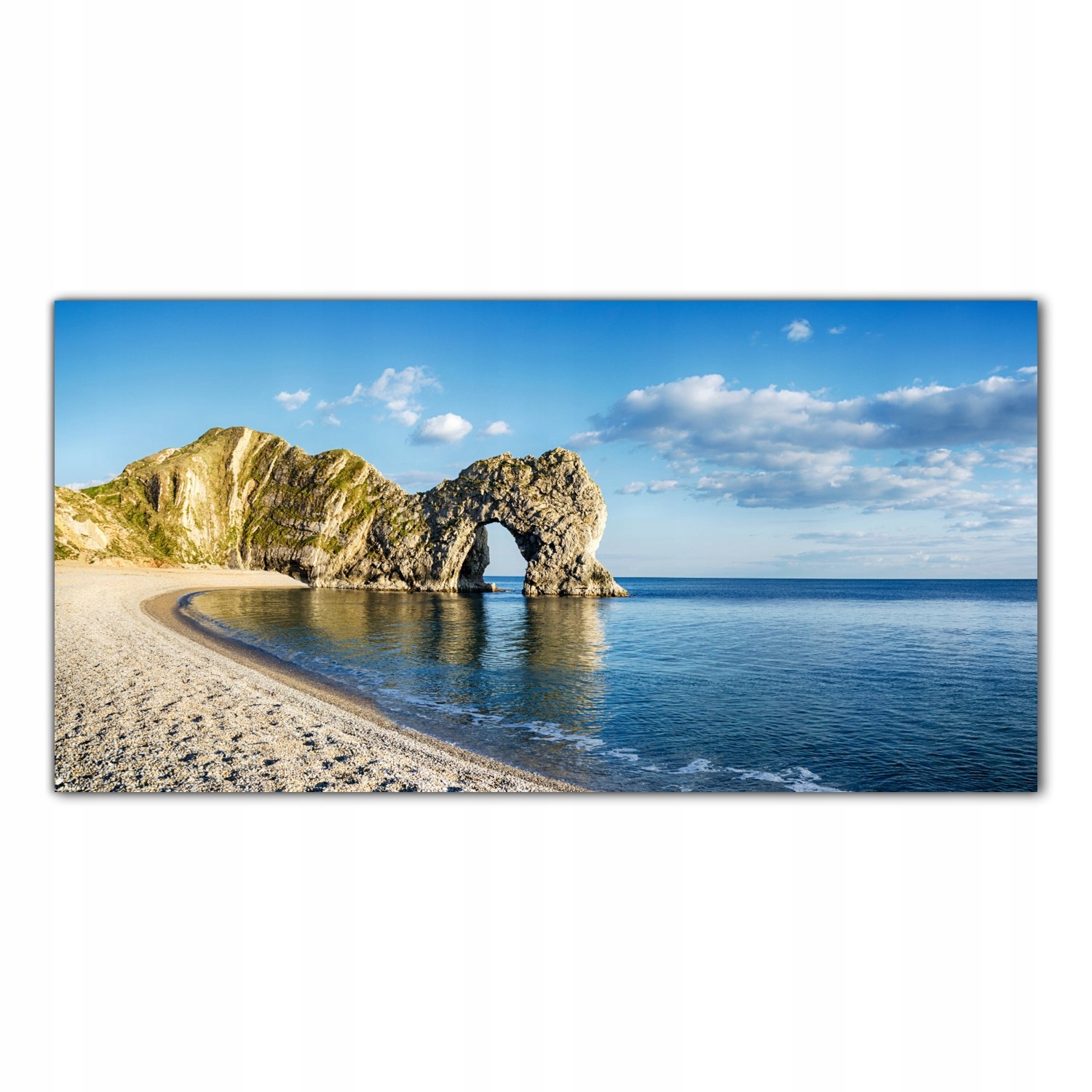 

Obraz Szklany Foto-obraz Plaża Piasek Morze 140x70
