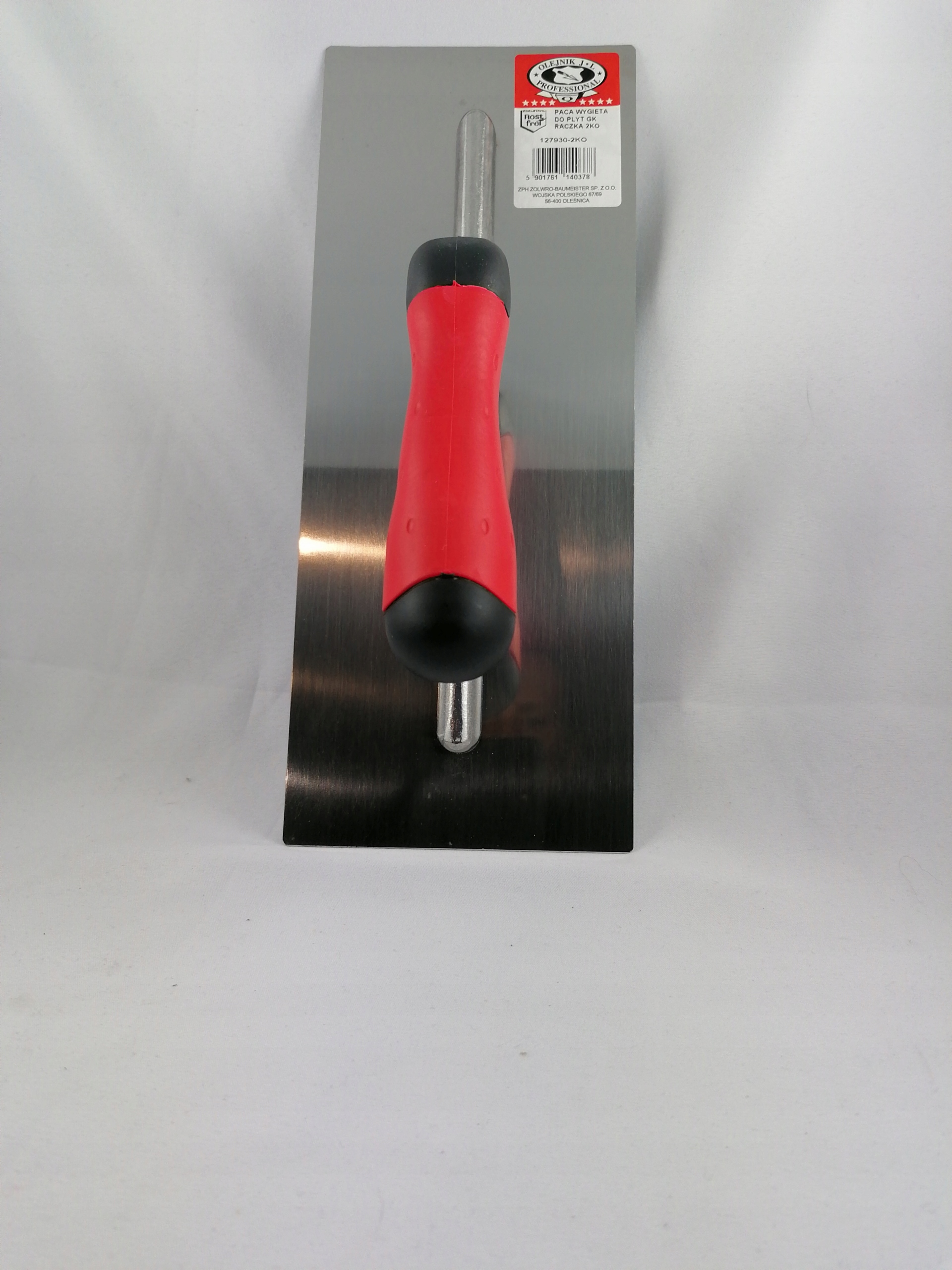 Paca wygięta do płyt G-K rączka 2KO Banan Olejnik