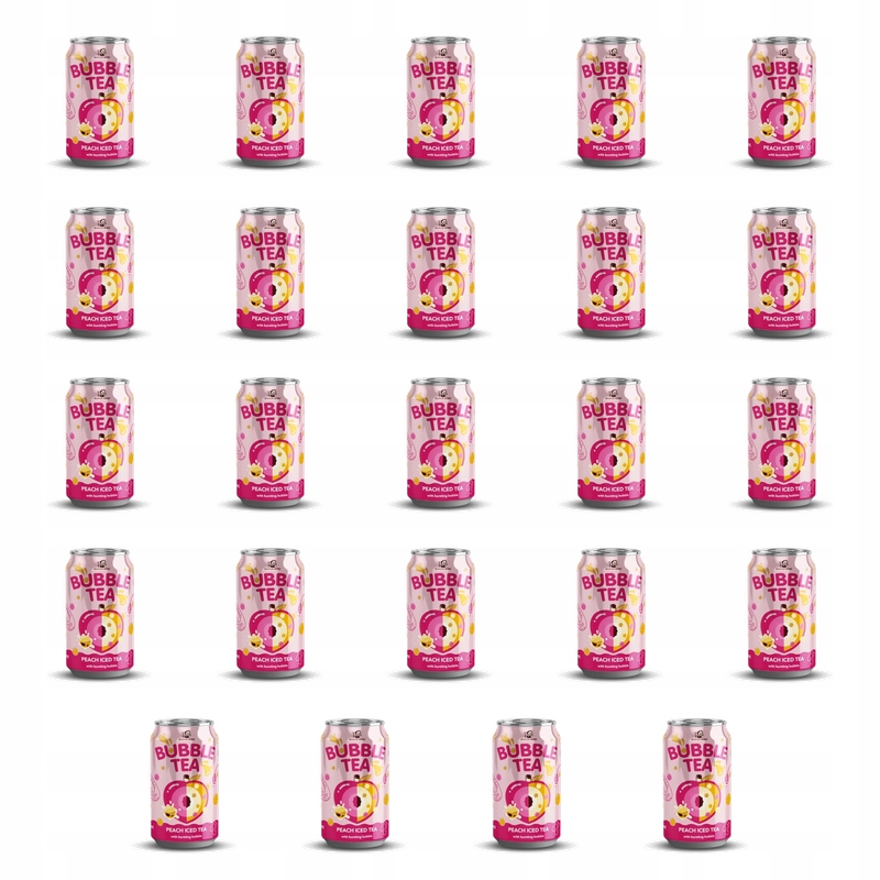 Bubble Tea Brzoskwinia 320 ML X24