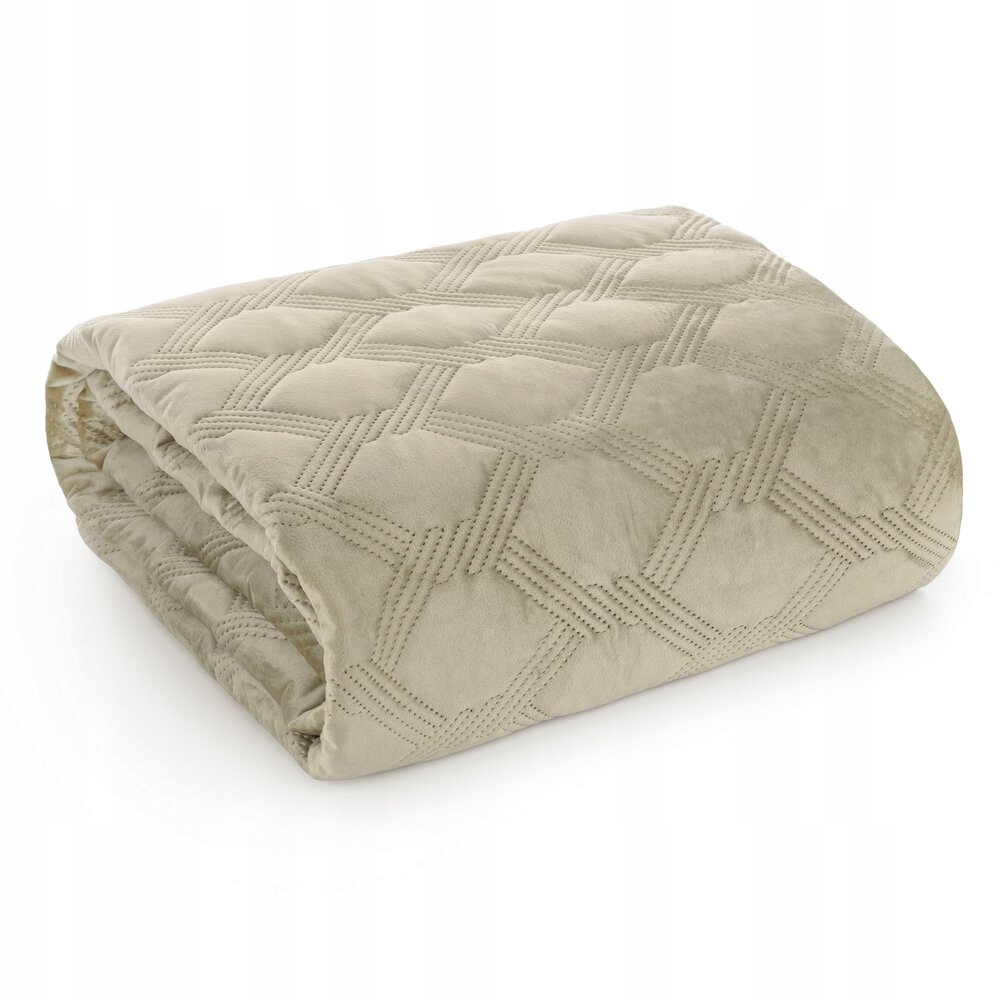 Dekorativní přehoz Sofia 5 Premium 170x210, krémový, geometrický vzor