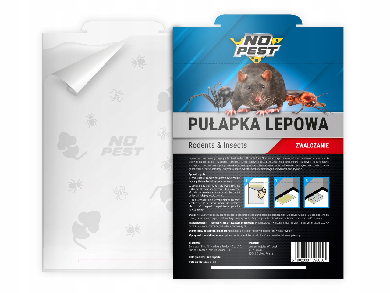 

Lep Klej Pułapka Na Myszy Owady Pająki Karaluchy