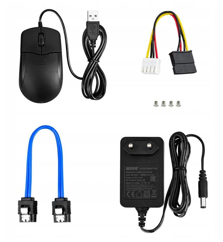 Rejestrator PoE HiLook 4 Kanały Do Kamer IP Do 8Mpx Model NVR-4CH-POE/HWN-4104MH-4P