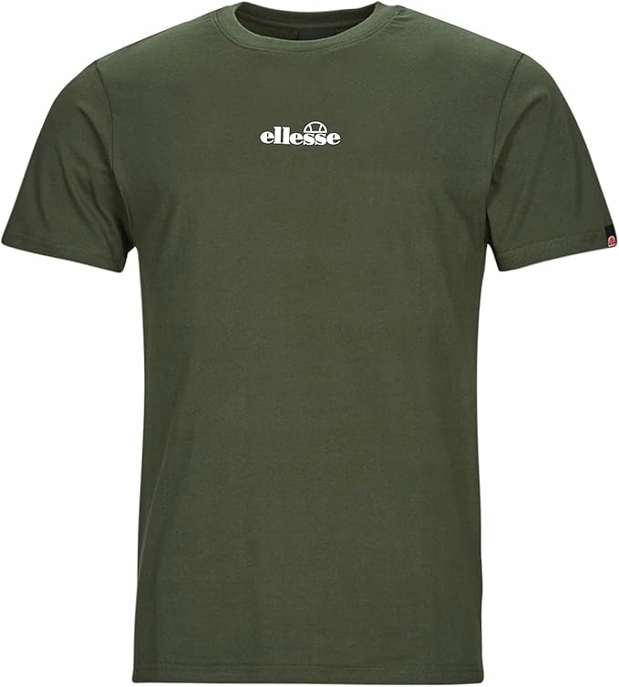 Tričko Pánské Ellesse Ollio T-shirt SHP16463 Dark Green (502) Velikost XL