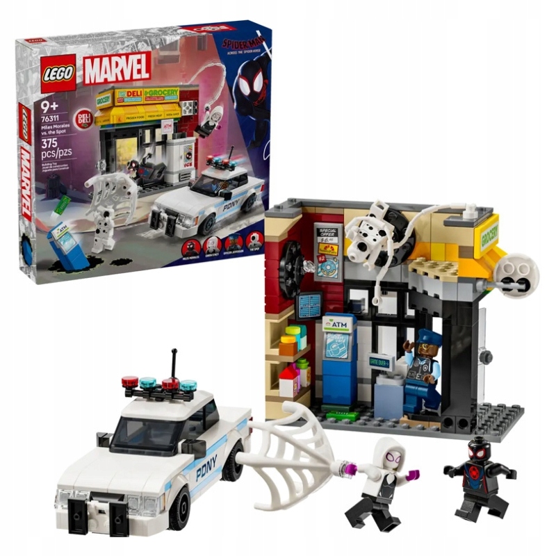 Lego Marvel Multiversum Miles Morales Vs The Spot Sada Kostek Stavebnice
