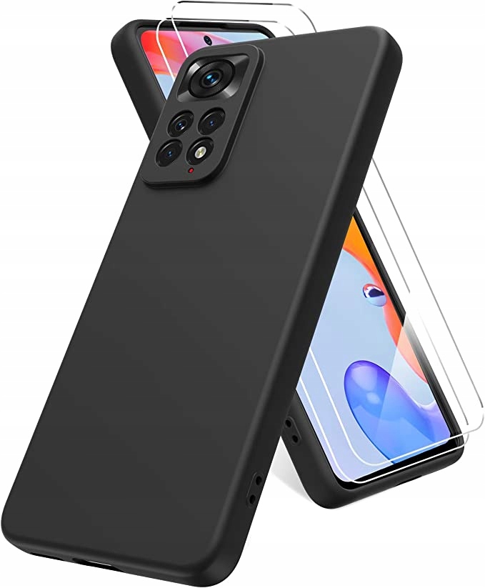

Etui Czarne Liquid Case do Redmi Note 11 Pro