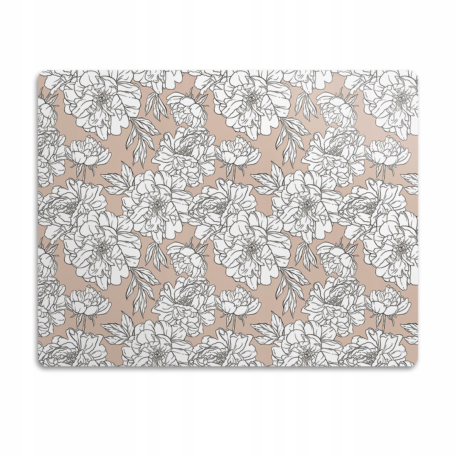 Pro kočky ochranná podložka Květiny umělecké 90x60