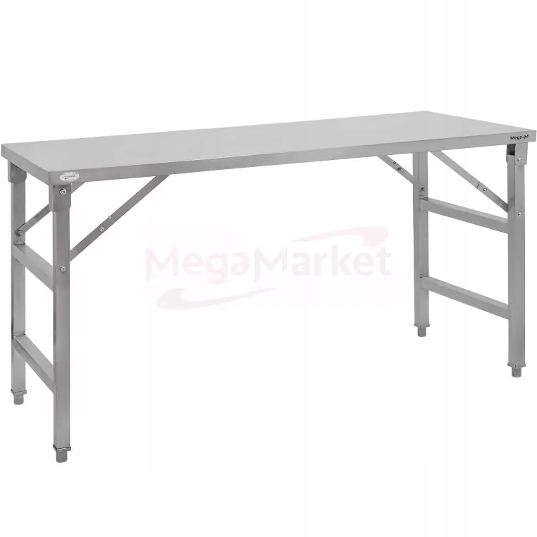 Stół GASTRONOMICZNY blat SKŁADANY ze stali nierdzewnej roboczy 150x60 cm
