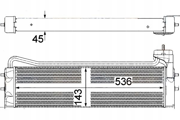 CHŁODNICA OLEJU [HELLA] Producent części Hella