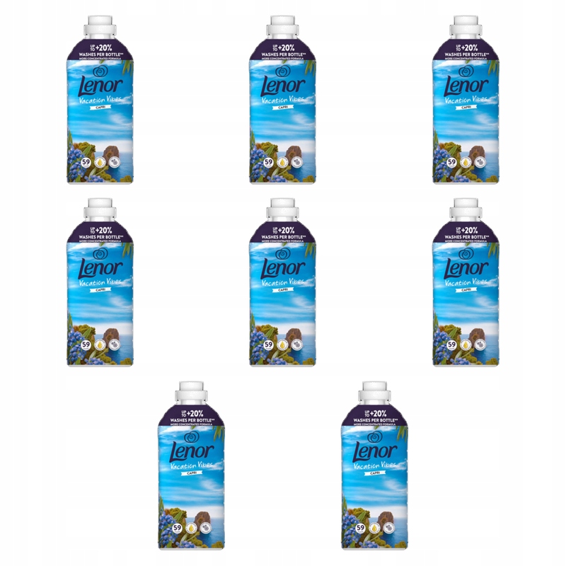 Lenor Tekutá aviváž Capri 1.239 l, 59 praní X8