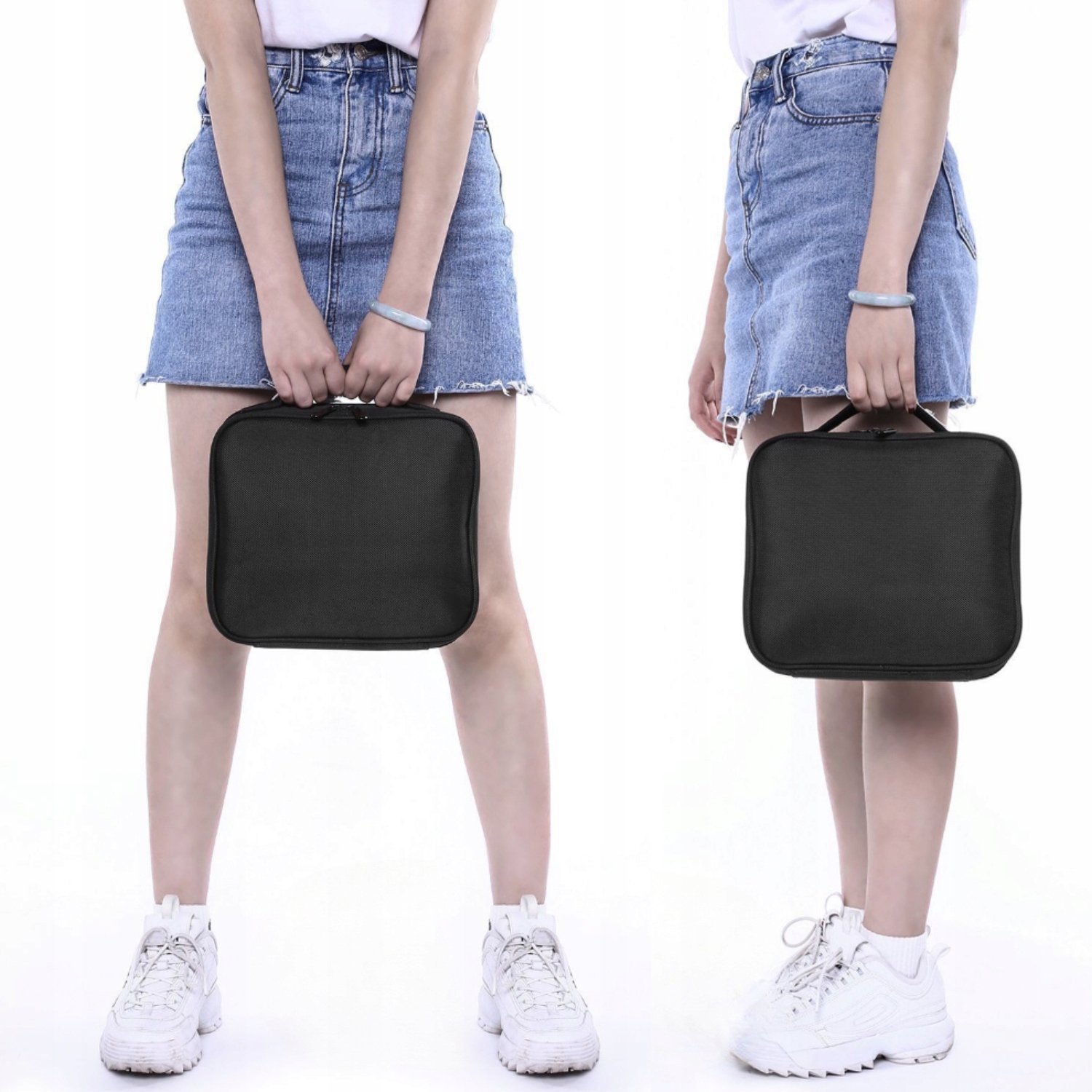 DUŻA KOSMETYCZKA DAMSKA MĘSKA ORGANIZER KOSMETYKI Głębokość produktu 10 cm