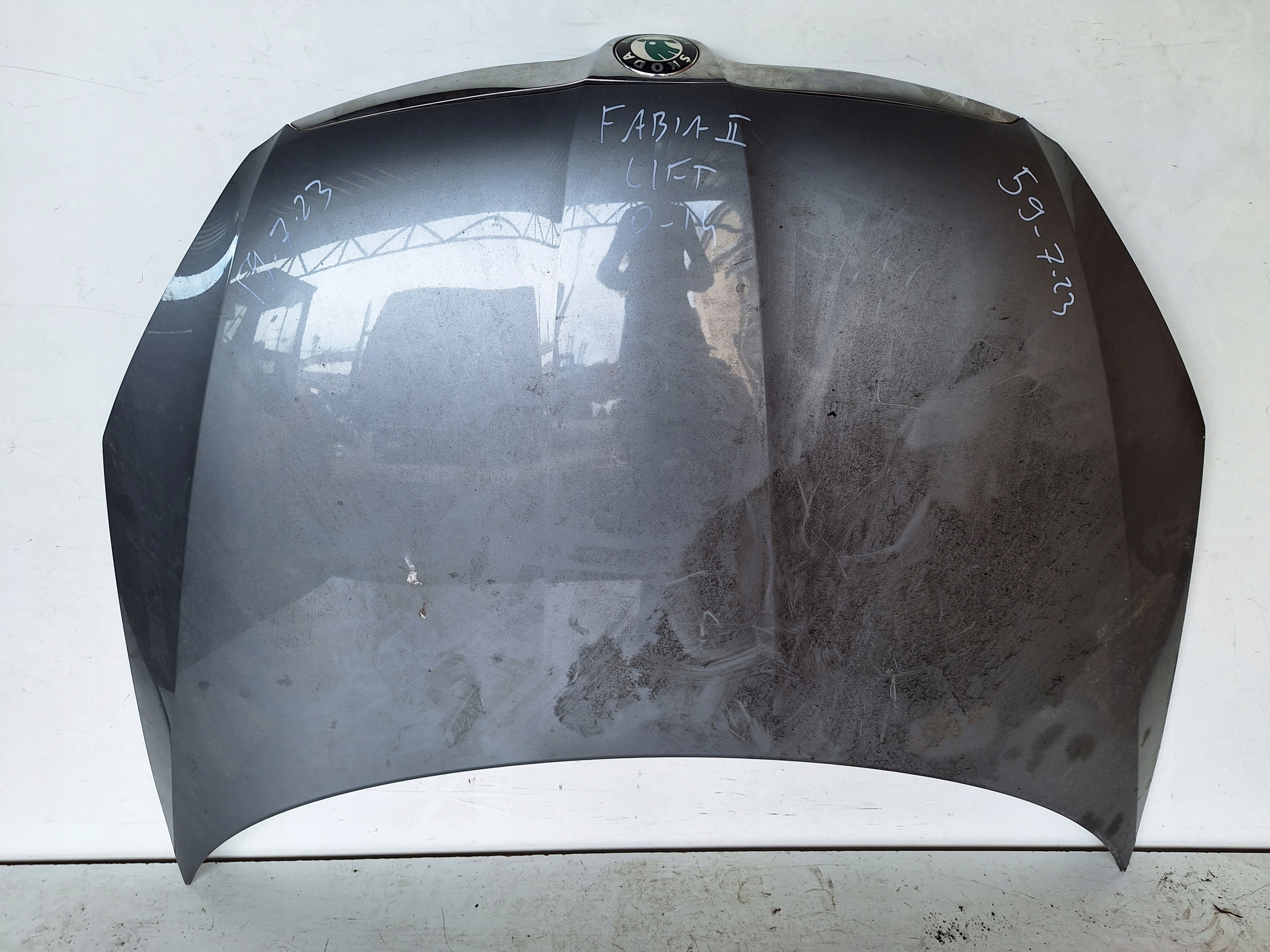 SKODA FABIA II LIFT 10-14 Capot