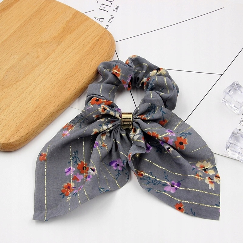 GUMKA FROTKA DO WŁOSÓW SCRUNCHIES apaszka 1szt. Cechy frotka