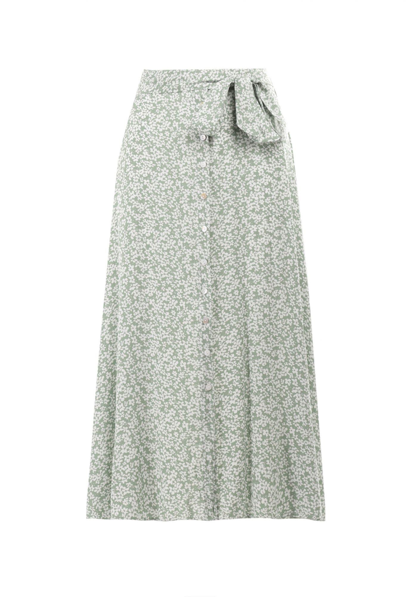 

Renee Miętowa pódnica damska S Rozkloszowane