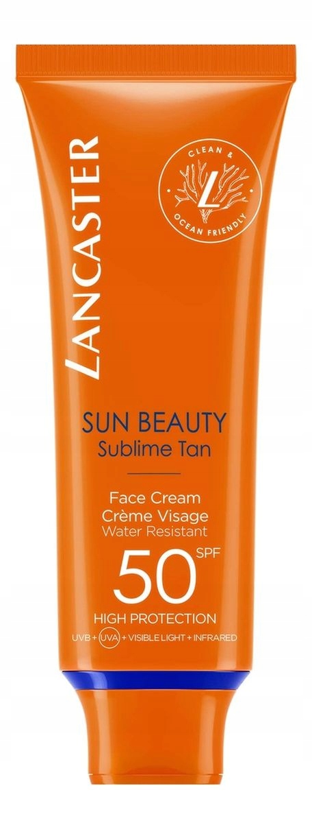 Lancaster Sun Beauty Face Cream SPF50 ochranný pleťový krém 50 ml