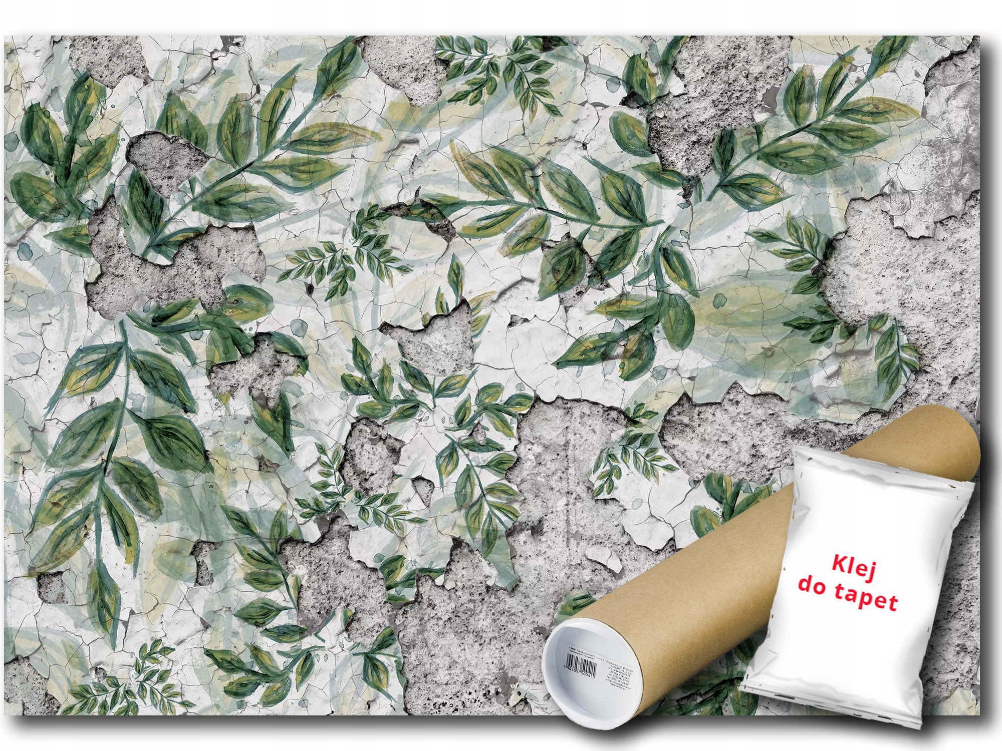 Fototapeta Flizelina Rastliny Betón Stena 416x290