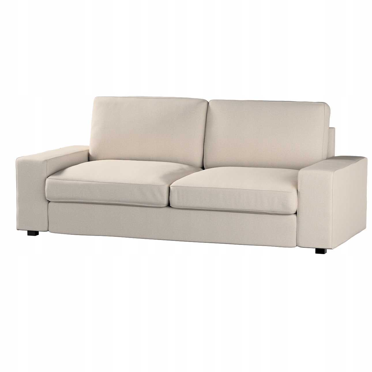 Poťah na 3-miestnu rozkladaciu pohovku Kivik Ikea, čierny