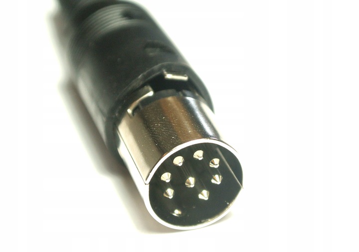 Wtyk DIN 8pin na przewód PIN:8
