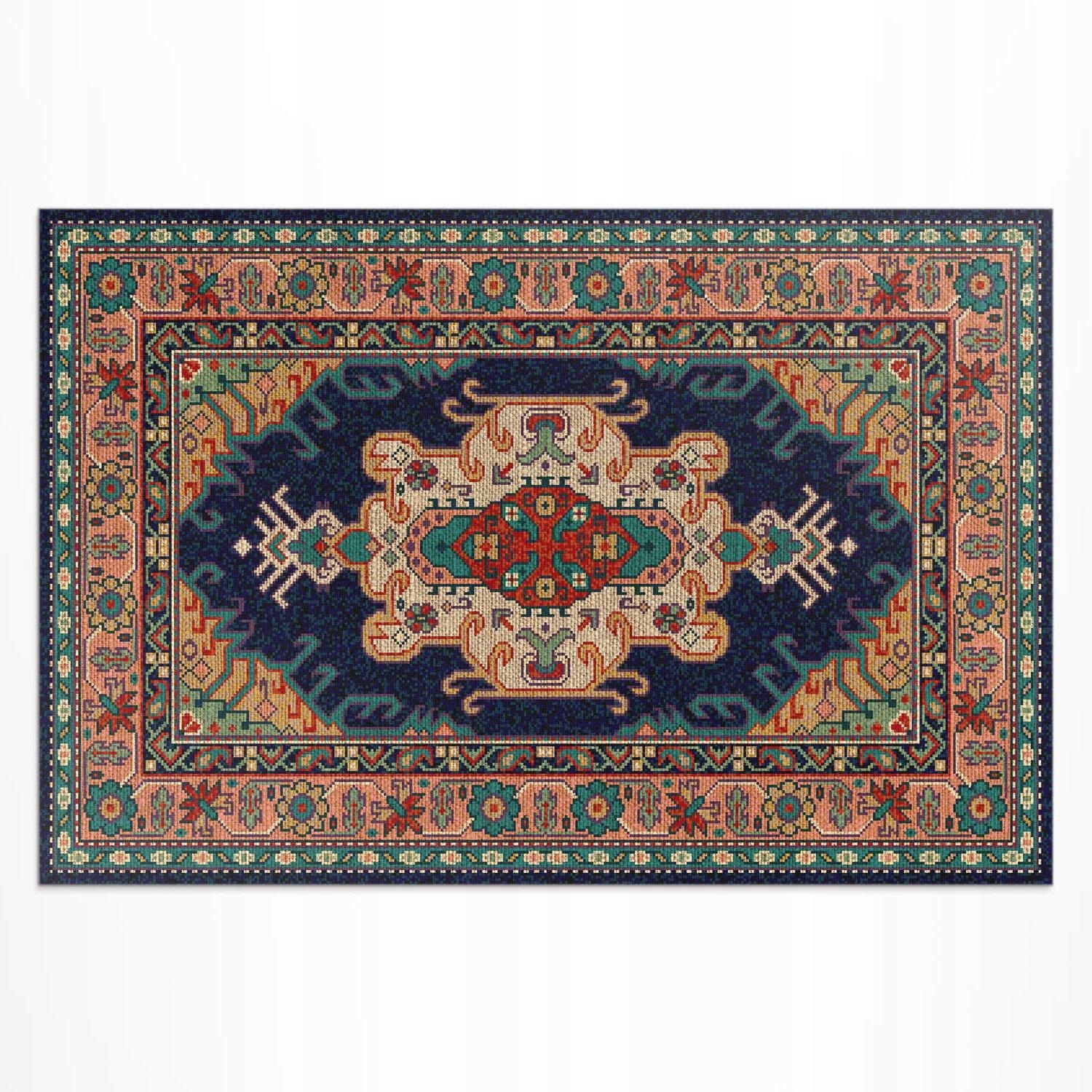 Vinylový koberec na terasu Balkón Orientálny ornament perzský štýl 120 x 180 cm