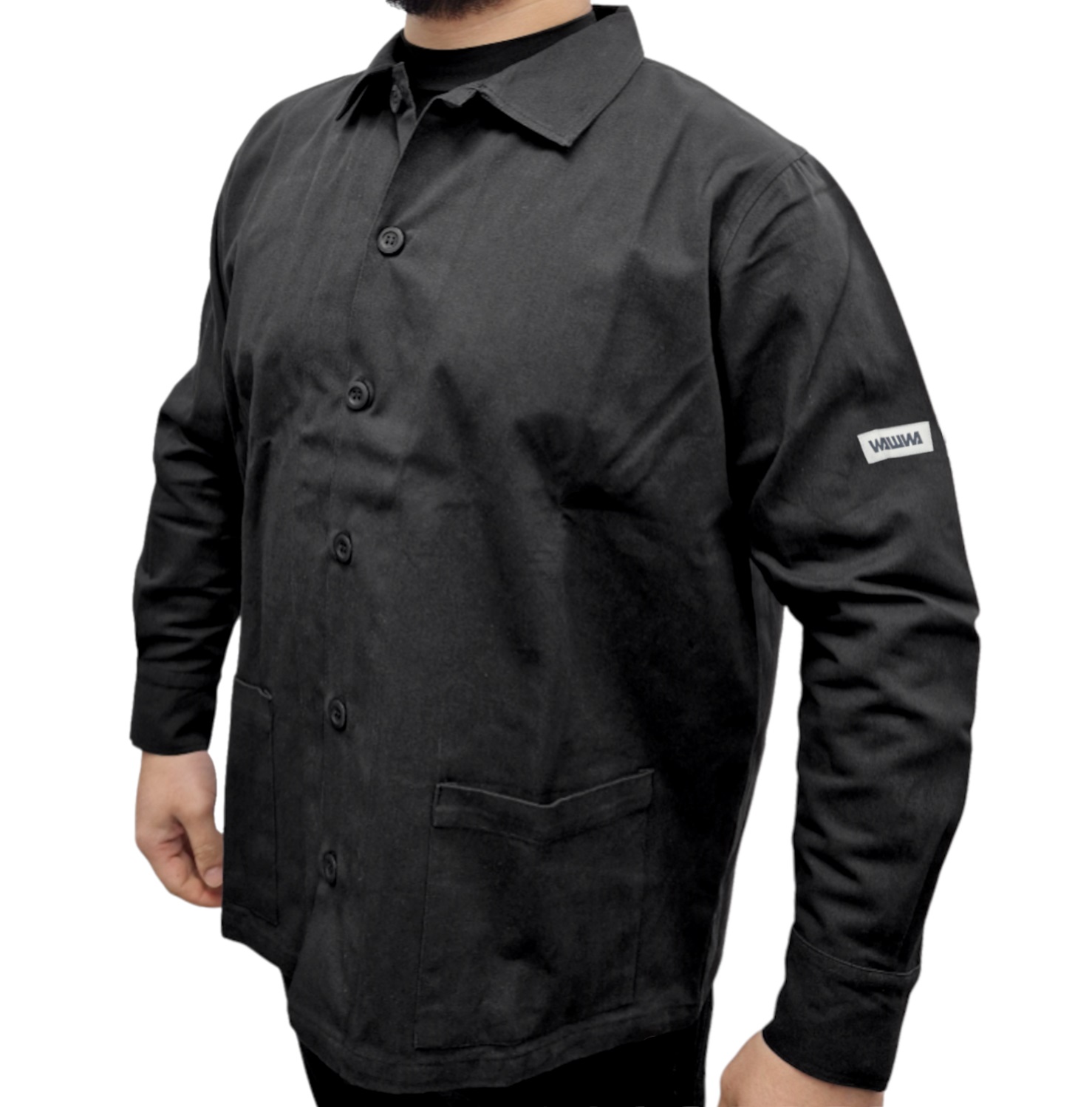 Pánská Košile Drake Wawwa Černá Mikina Bavlna vel S