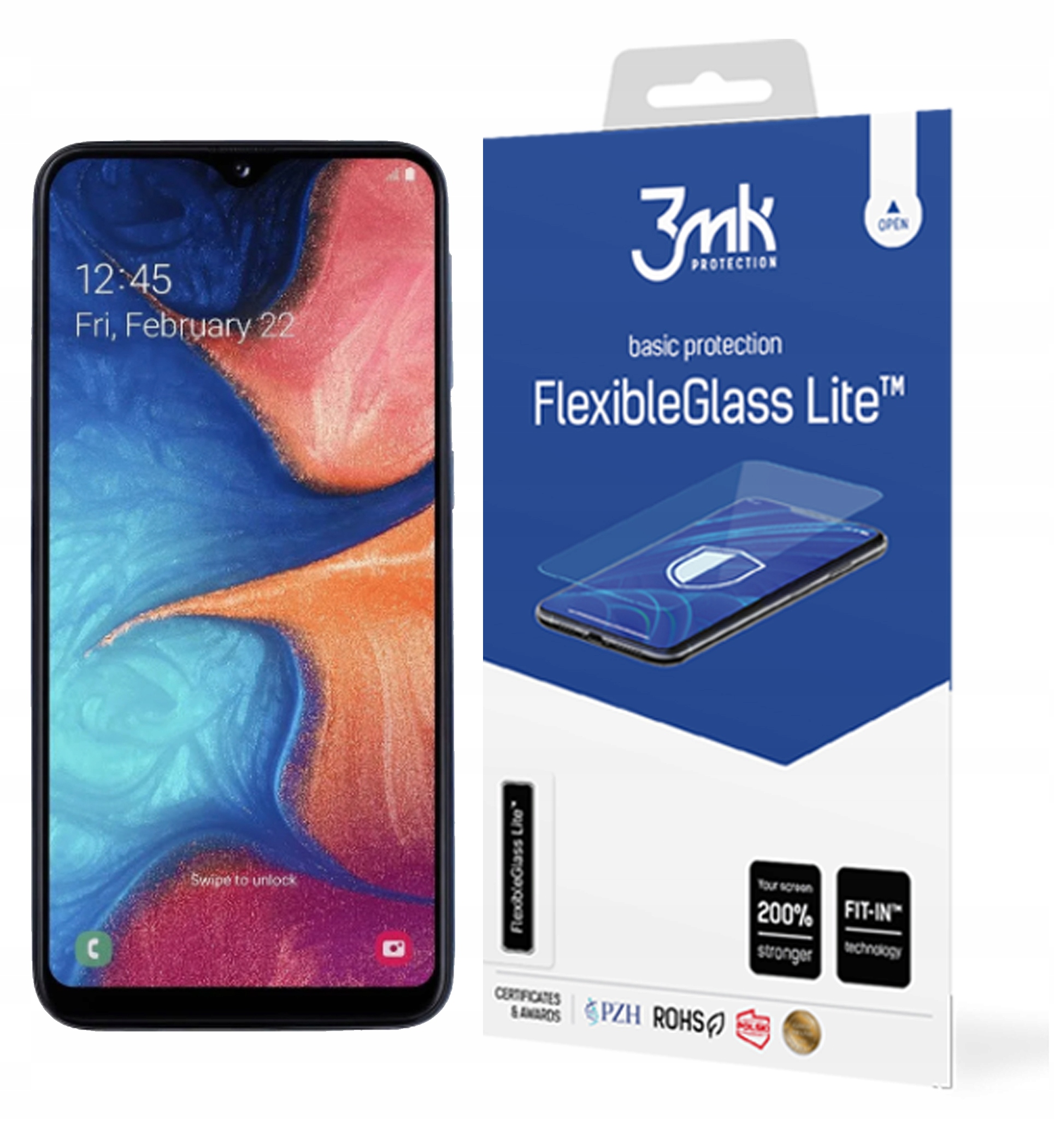 

3MK Flexible Glass Lite do Samsung Galaxy A20e
