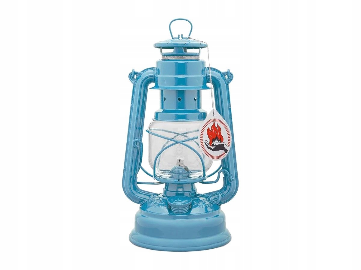 Feuerhand Hurricane Lantern Baby Special 276 (276-5024) pastelově modrá