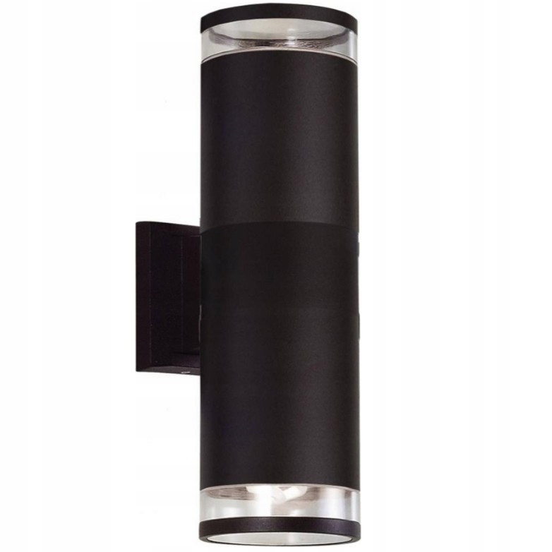 Fasádní lampa venkovní nástěnná černá IP44 nahoru dolů pro dům Wella 2 XX