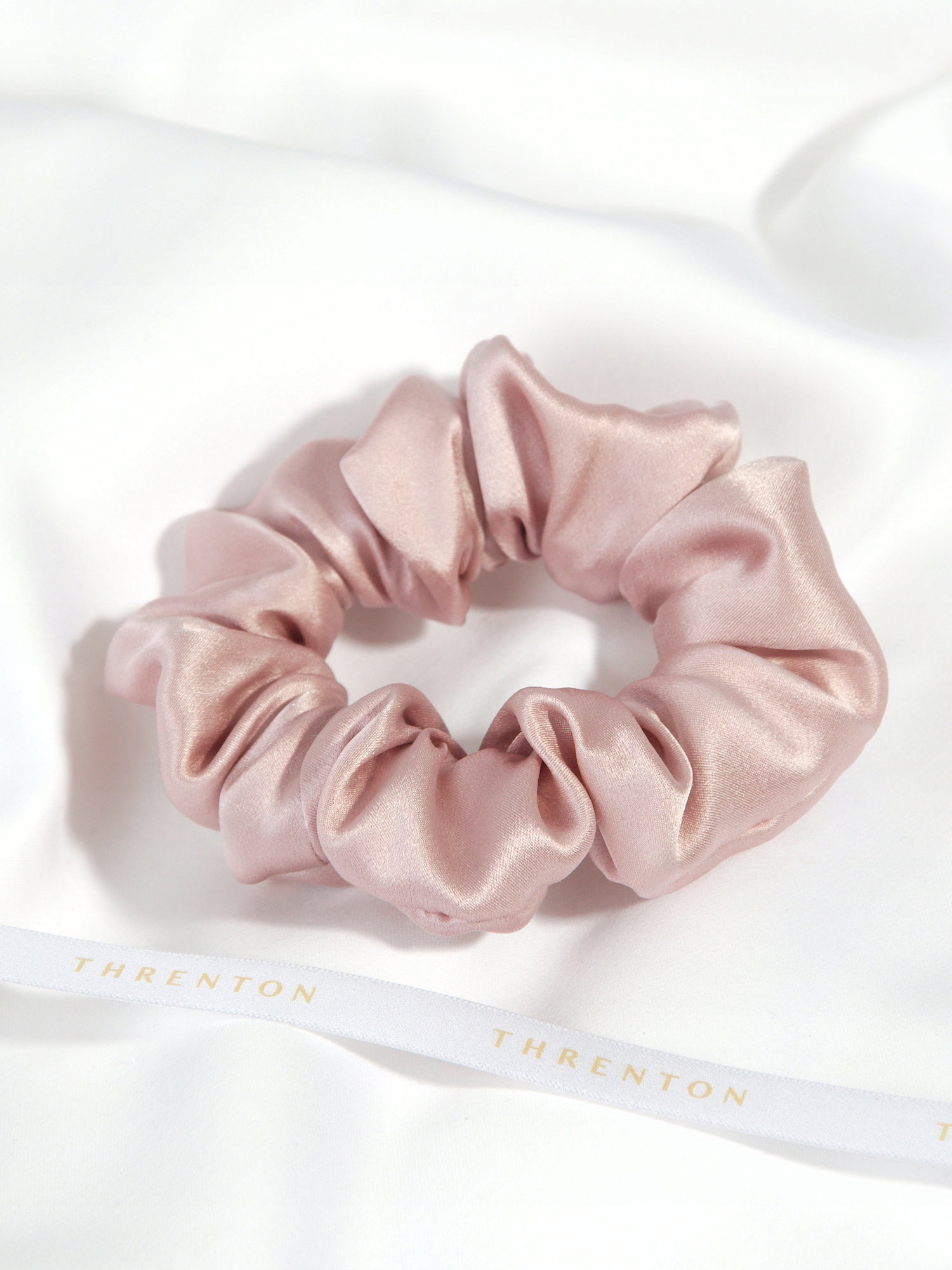 

Threnton 100% Jedwabna gumka do włosów scrunchie
