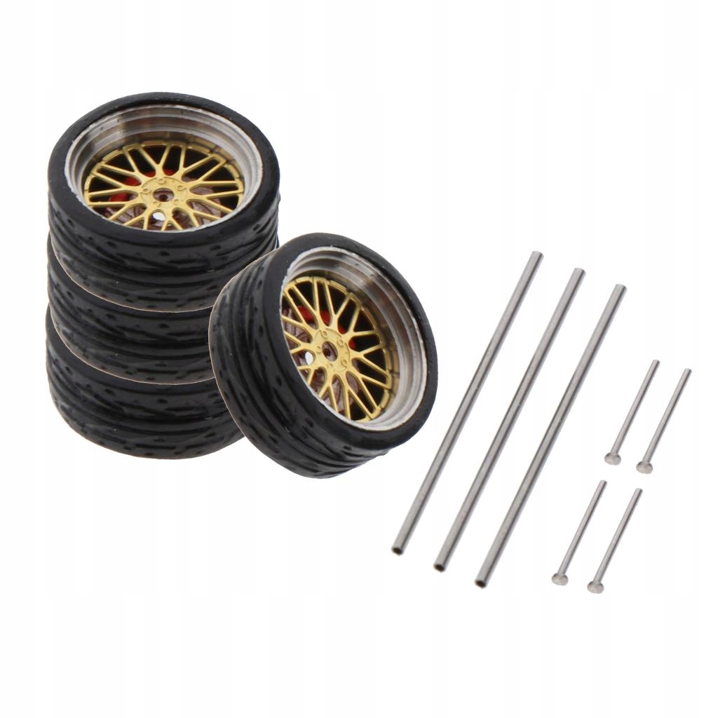 Zmodyfikowane gumowe koła pojazdu Długość 1 cm