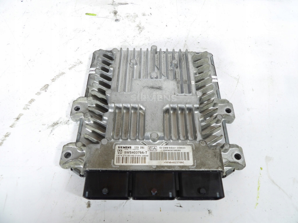 CITROEN C6 2.7D AUTOMAT control unit of the engine 5WS40379A-T