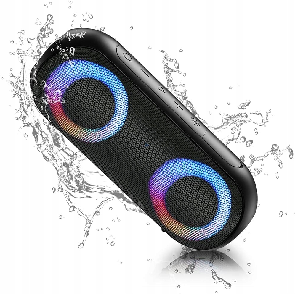 Bluetooth reproduktor Notabrick s Rgb osvětlením, 30 W, IPX7, černý