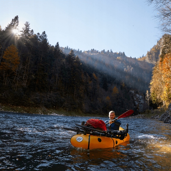 packraft/ponton Pinpack Amundsen otwarty - 3,3kg Długość 225 cm