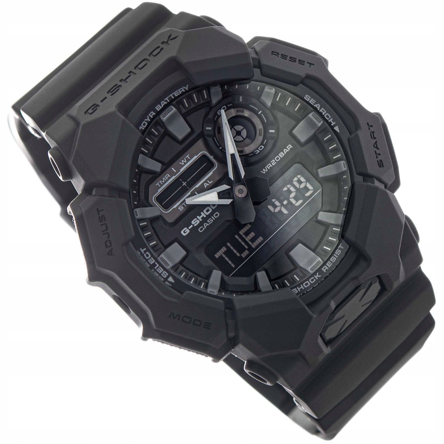 Pánské Hodinky Casio GA-010-1A1ER G-shock Černé S Sportovním Řemínkem 200 M