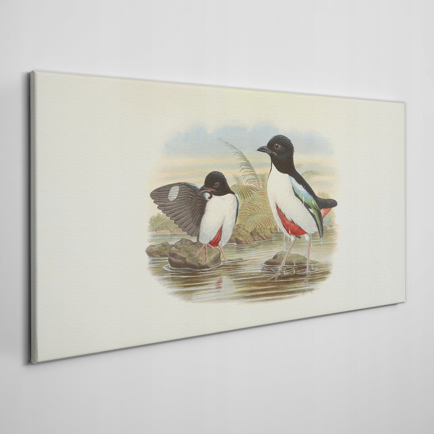 

Obraz na płótnie Ptaki dzikie zwierzęta 140x70 cm