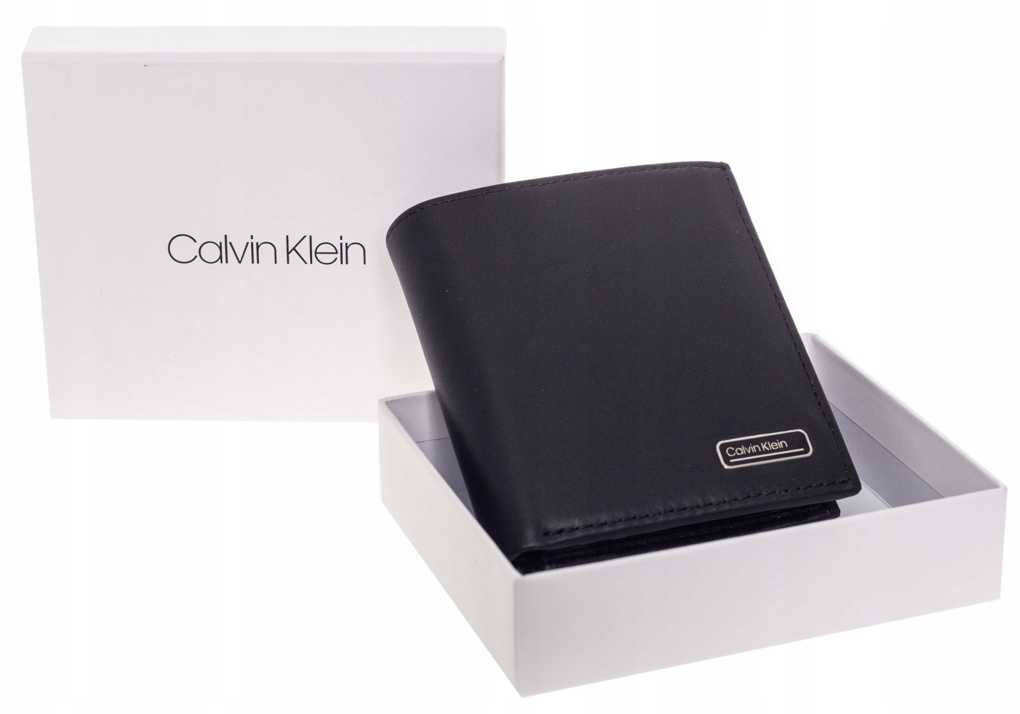 

Calvin Klein Portfel Męski Rfid Trifold 6CC W Coin