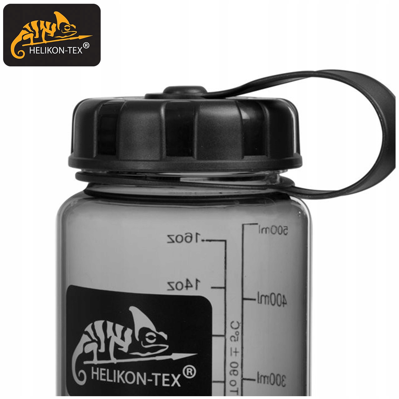 Butelka turystyczna bidon Helikon 550ml Tritan Smoked na wodę BPA free Model Tritan