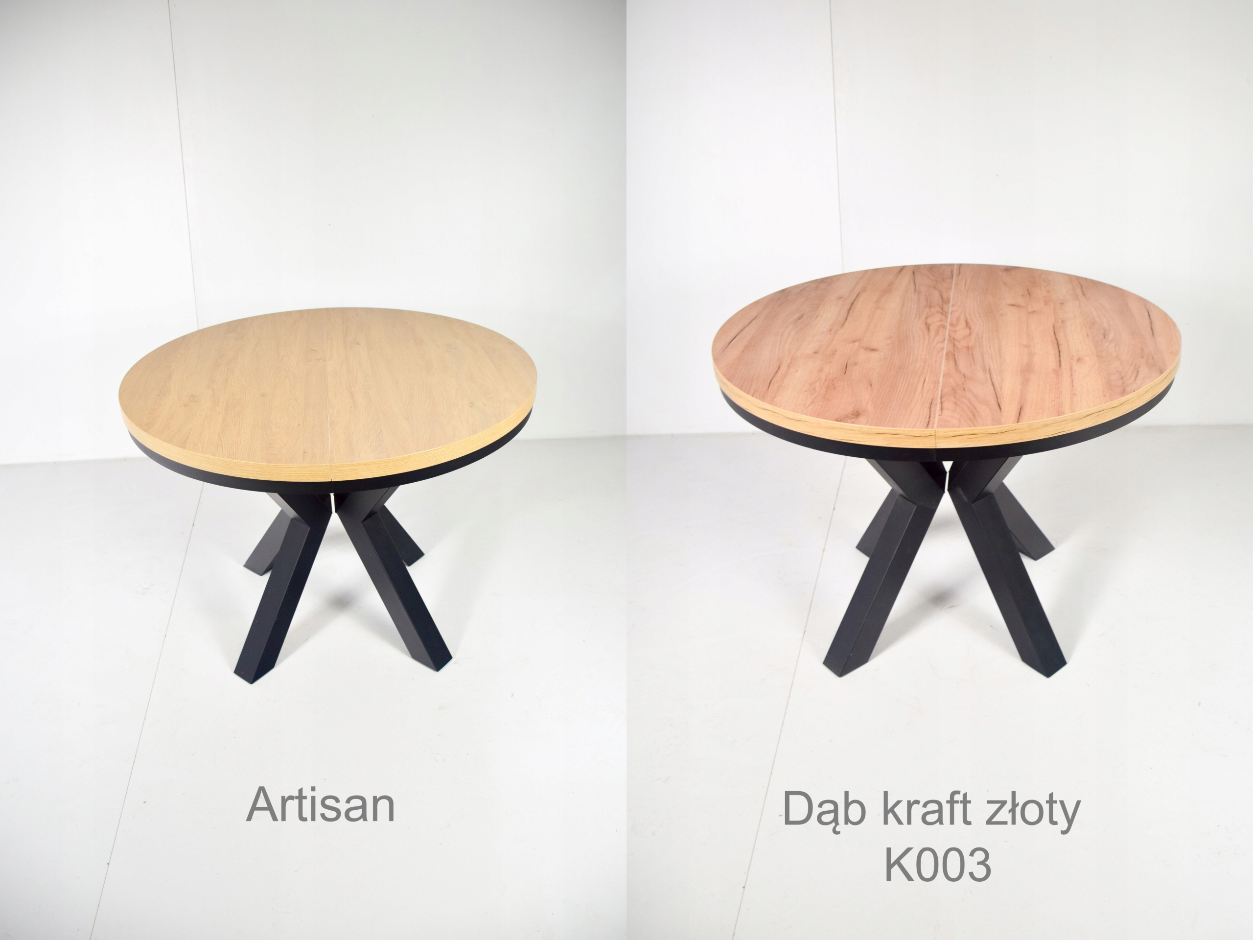 LOFT OKRĄGŁY fi100 3x50 metalowe nogi KOLORY Kod producenta loft okragly fi 100 +3x50