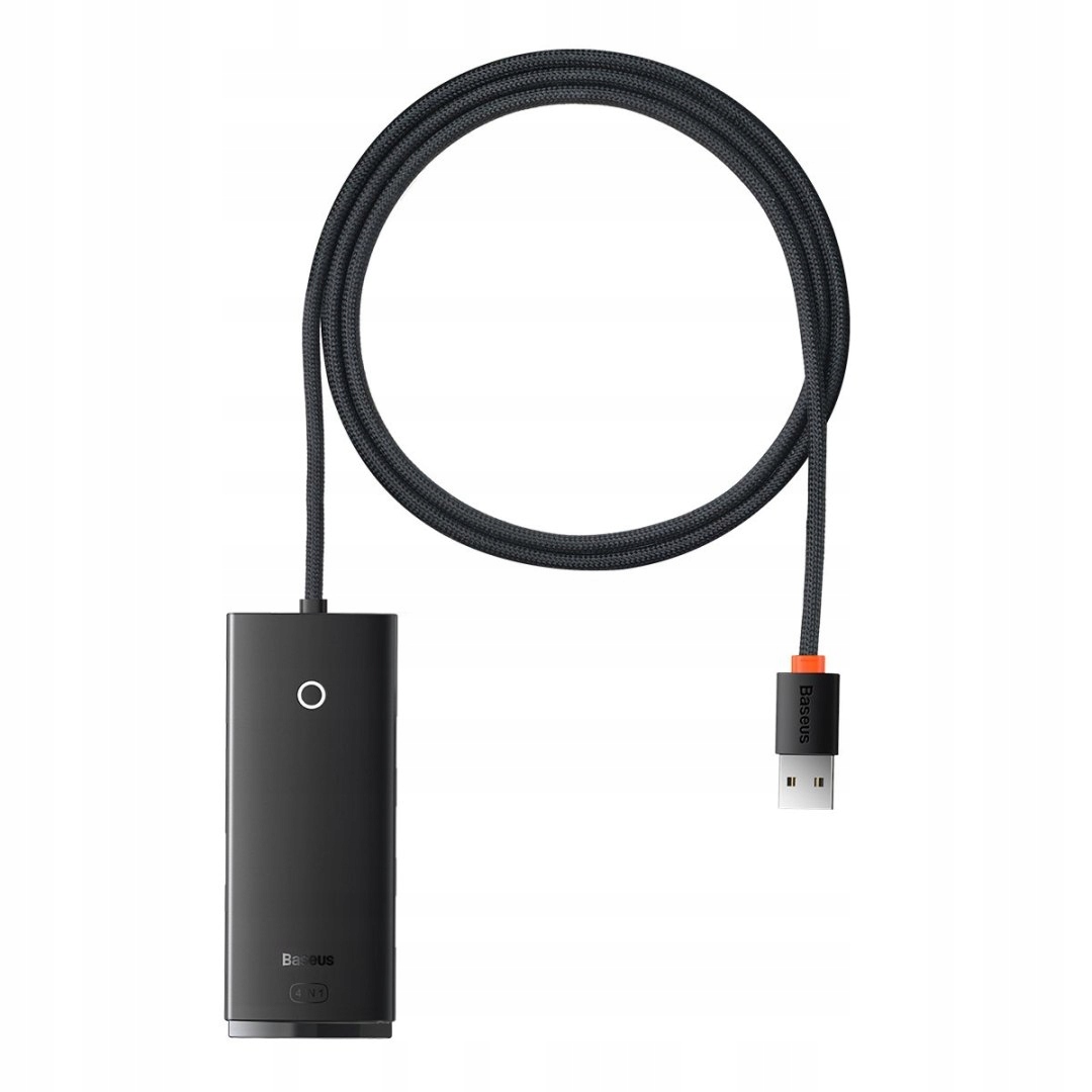 Hub adapter Usb-a do 4xUSB-A 3.0 5Gb/s Lite Series czarny
