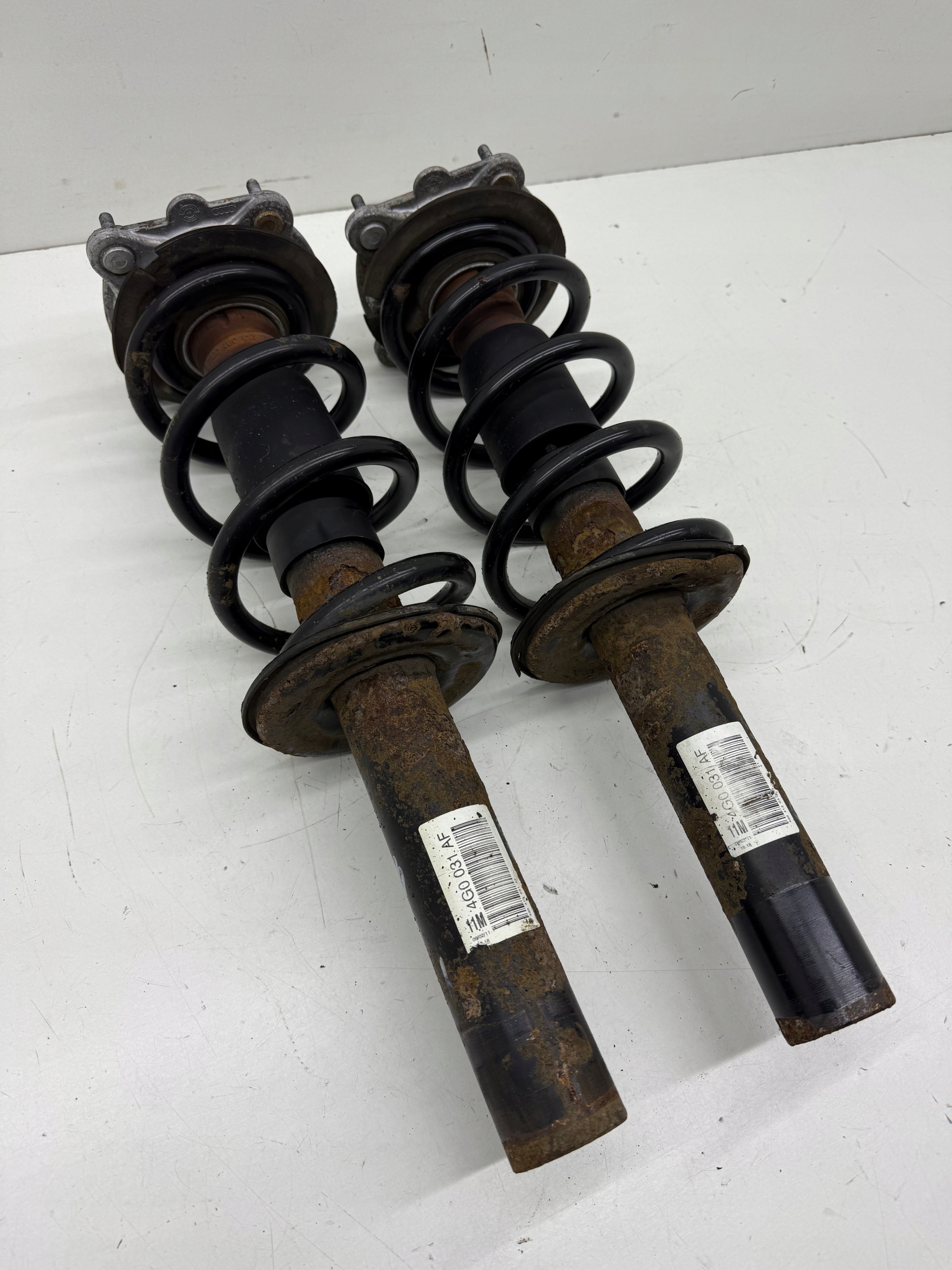 AUDI A6 C7 S-LINE 1BE shock absorber complete front KOMPLET front OEM