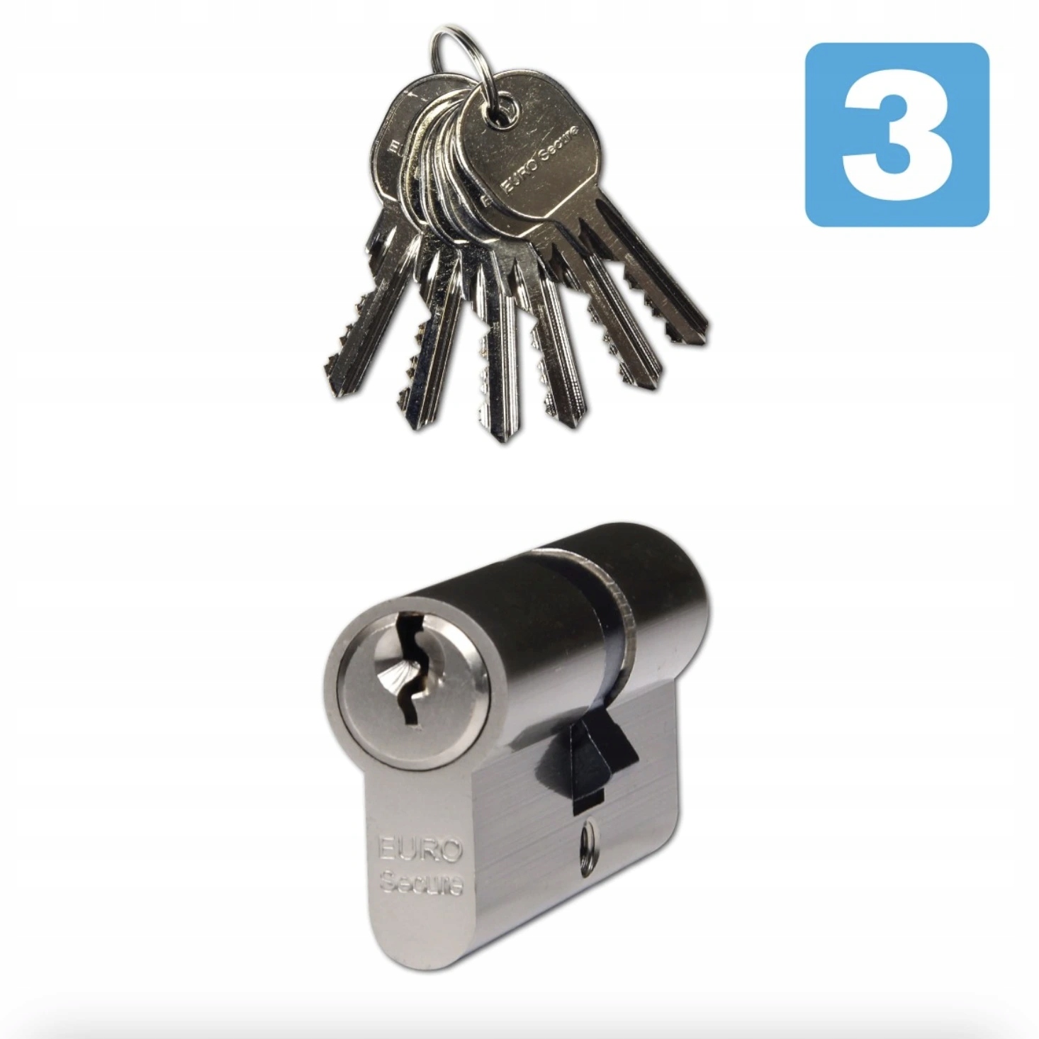 Richter bezpečnostní oboustranná cylindrická vložka ES.45/60.NI