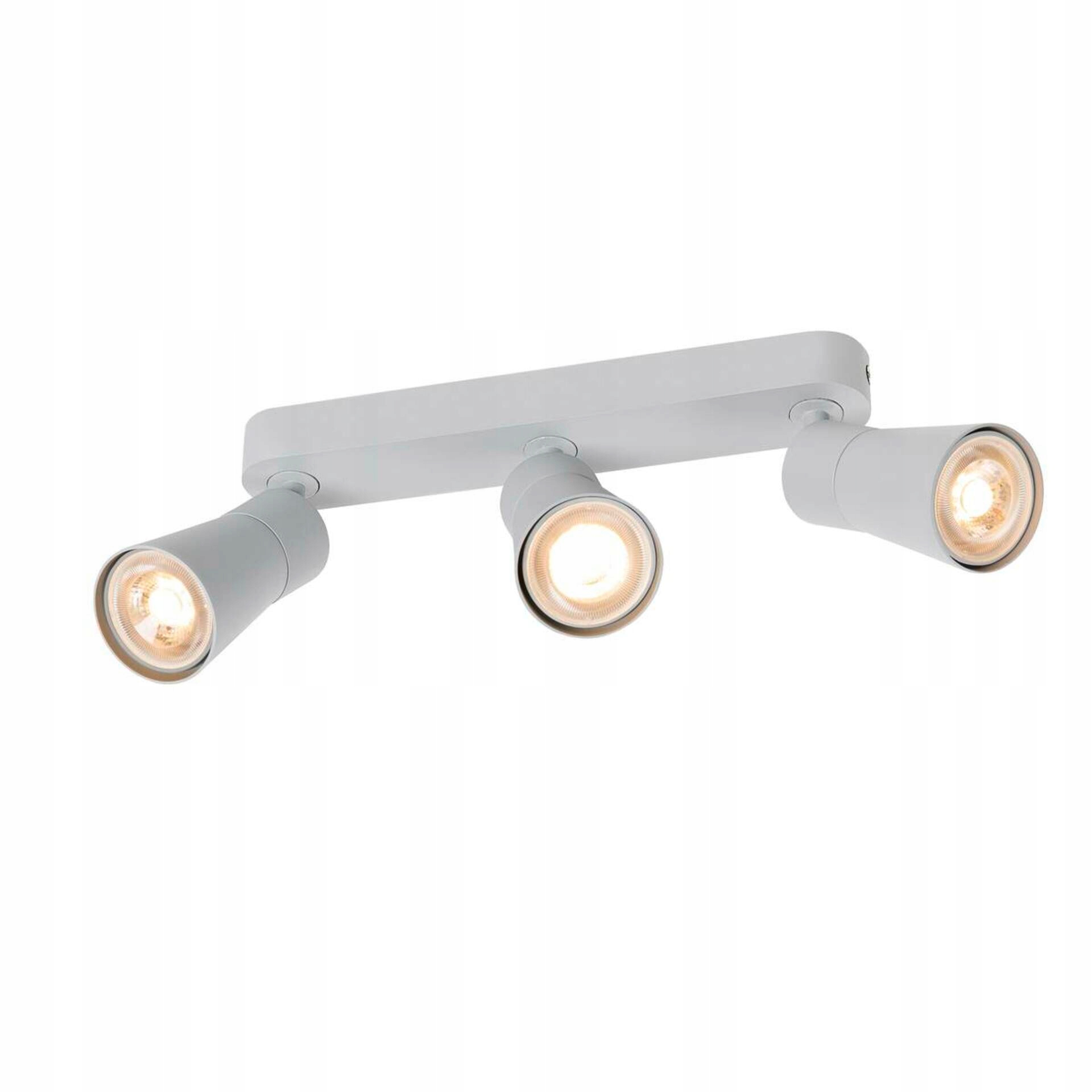 Bodové svietidlo Slv Puri 2.0 Cone 3x GU10 sivé 258mm IP20