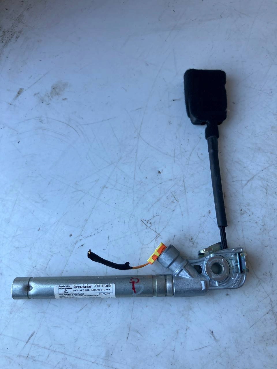 adjuster supports safety switch right front CITROEN C4 PICASSO II #30