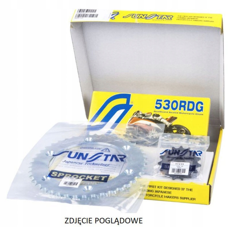 Sunstar Pohonná Sada Suzuki Gsxr 1300 Hayabusa (99-07) Plus Zlatý