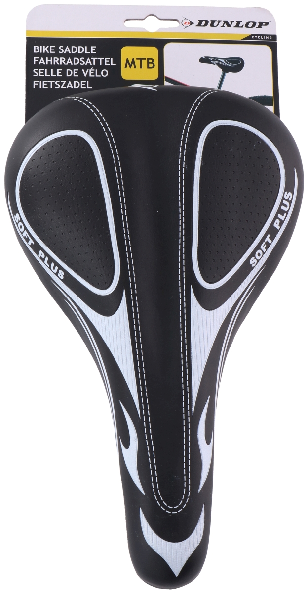 Dunlop SIODEŁKO Rowerowe MTB Soft Plus odblask Rodzaj siodełko MTB