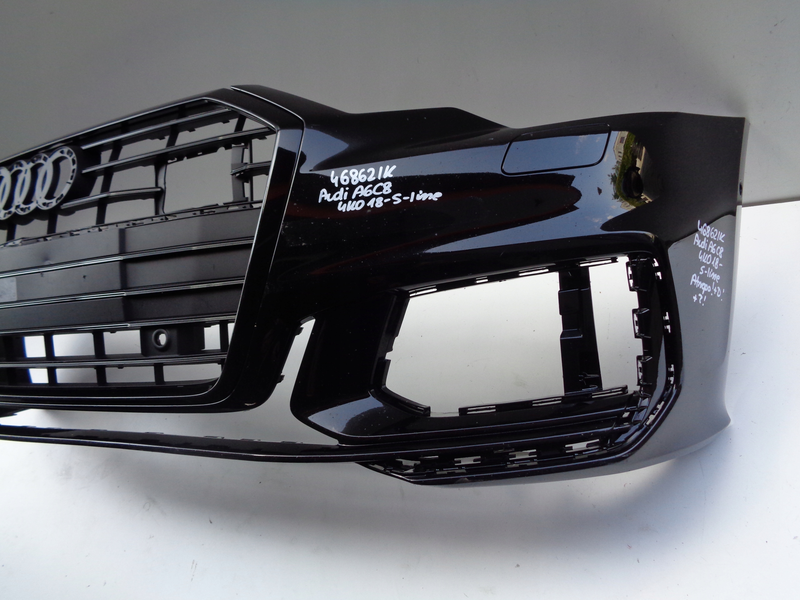front bumper AUDI A6 C8 4K 4K0 18- S-LINE NR 46862