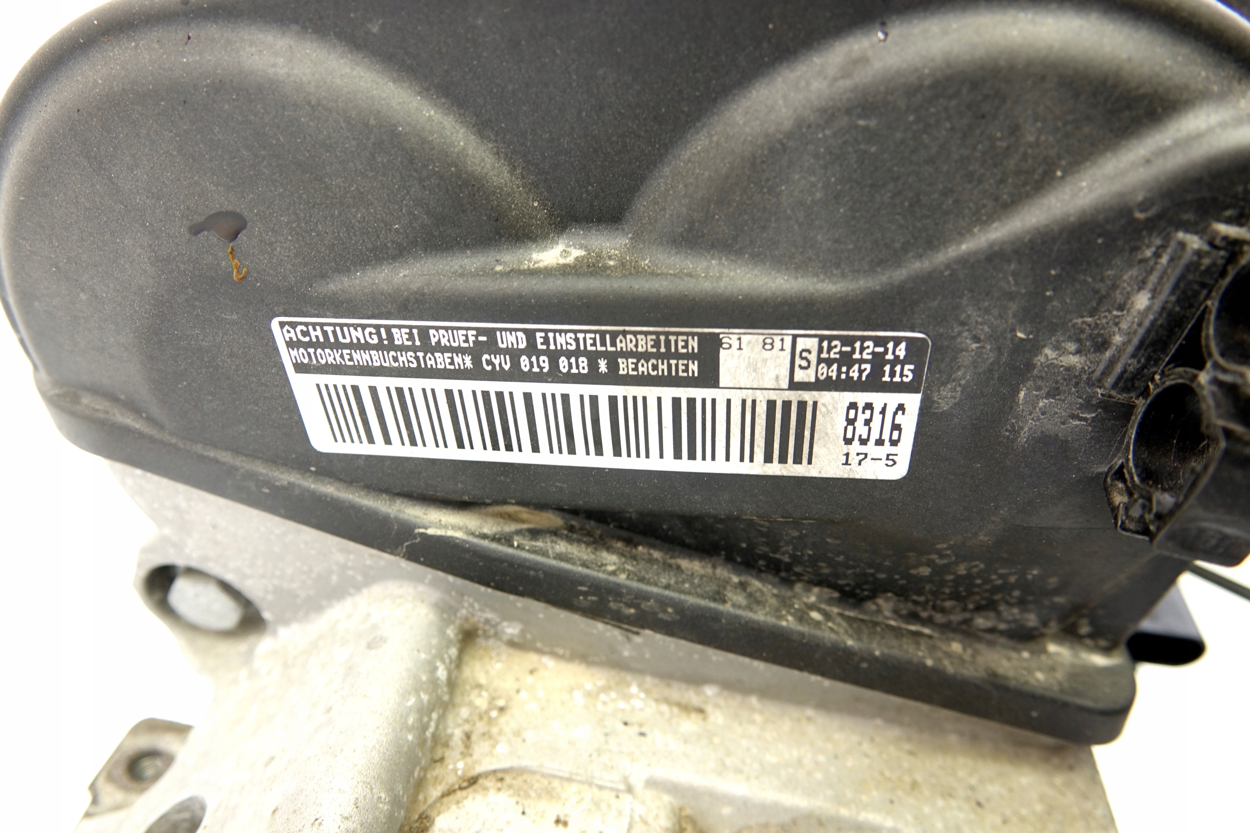 engine VW GOLF VII LEON OCTAVIA III 1.2 TSI CYV