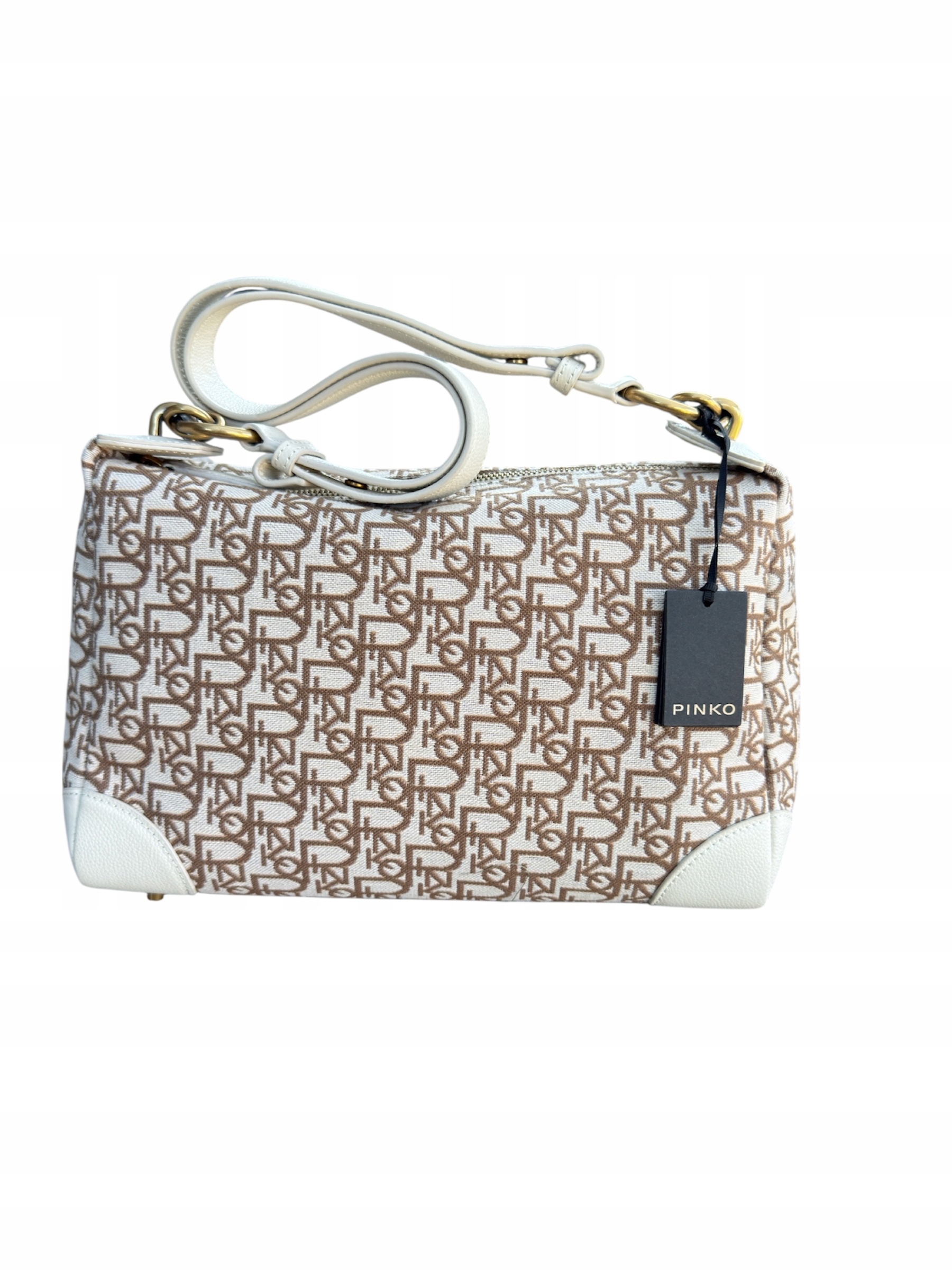 Pinko Taška Classic hobo logo Monogram Fl