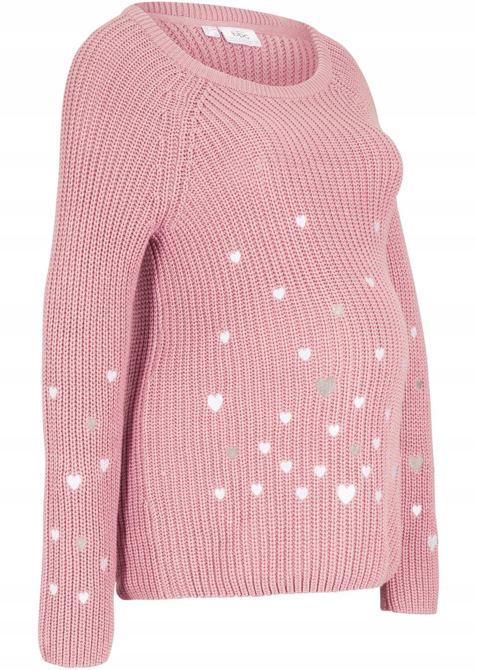 BONPRIX SWETER CIĄŻOWY__40 Rodzaj bez kaptura