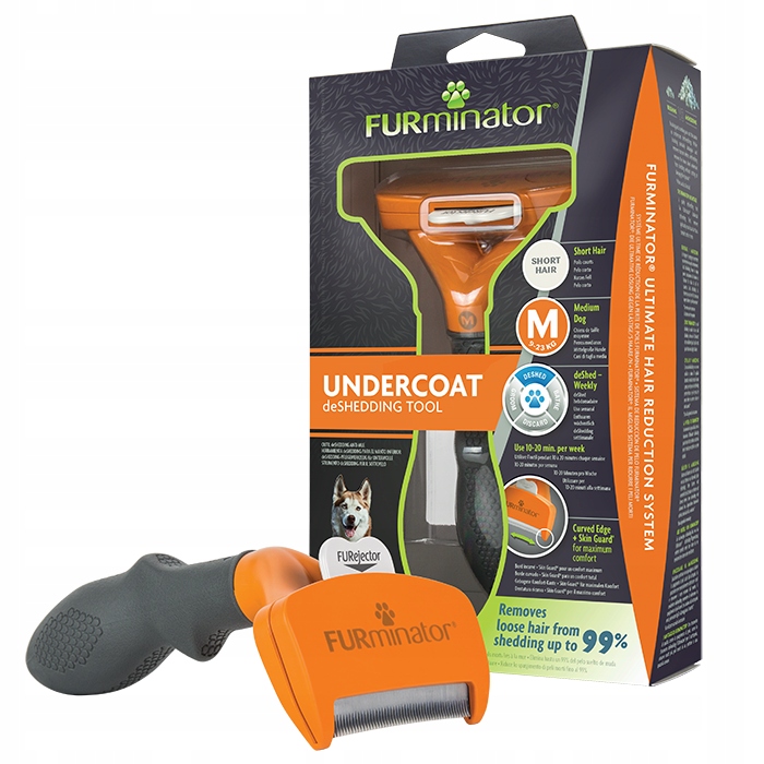 

Furminator Dla Psów Krótkowłosych Medium Nowość