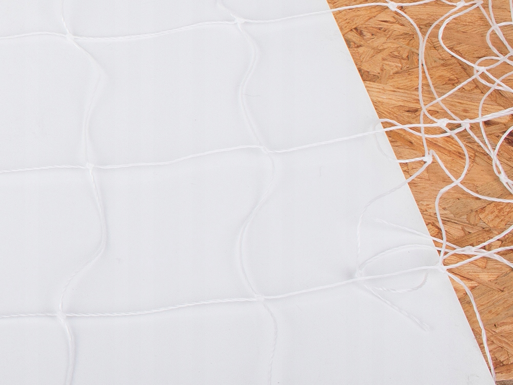 SIATKA DO SIATKÓWKI GRY W PIŁKĘ SIATKOWĄ 9,5x1m SIATKÓWKĘ TENISA BADMINTONA Wysokość oczka 14 cm