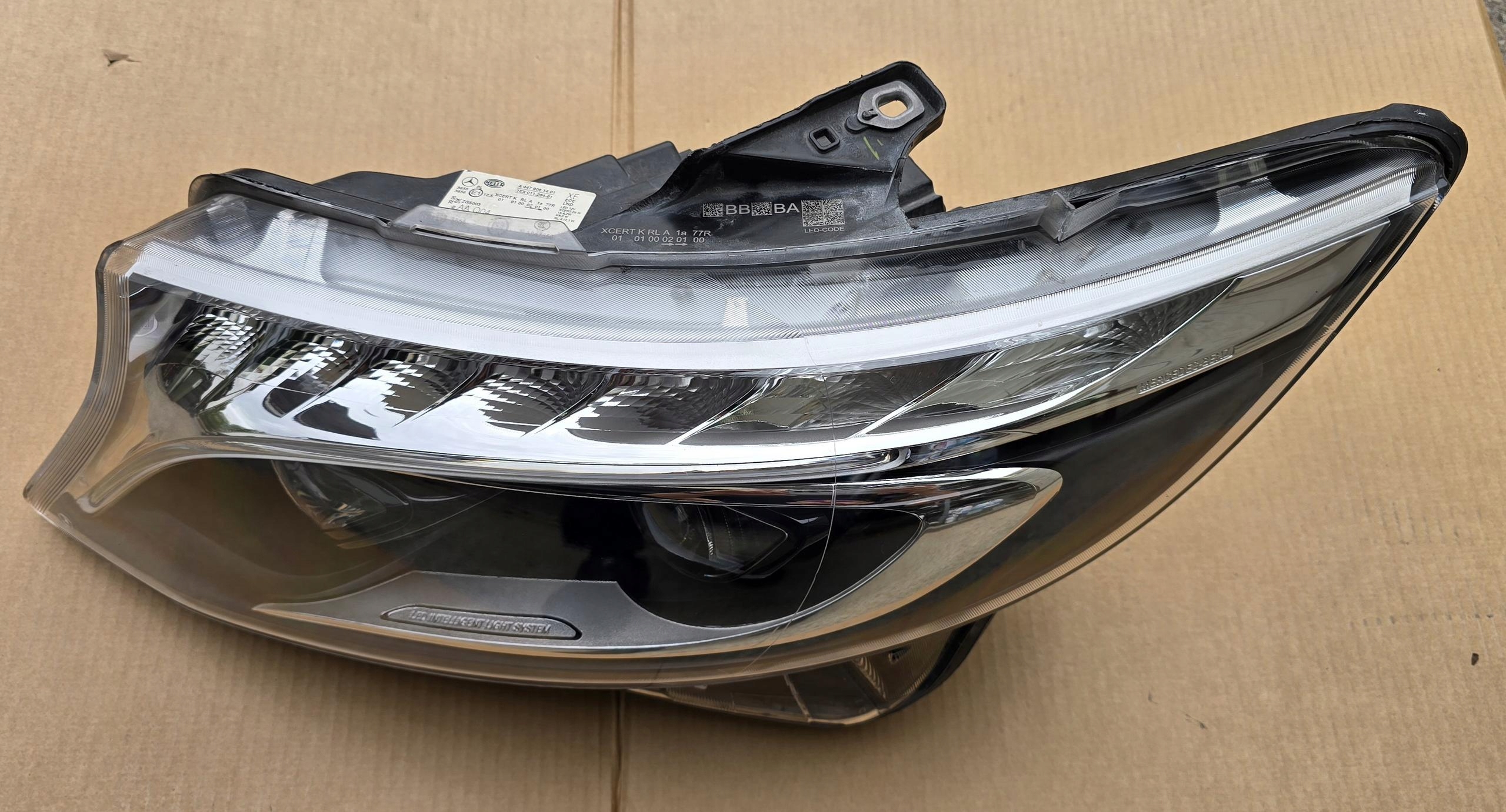 light left front front FULL LED MERCEDES VITO complete